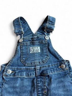 Levi’s Baby Denim Overalls 18M Classic Blue Jeans Toddler